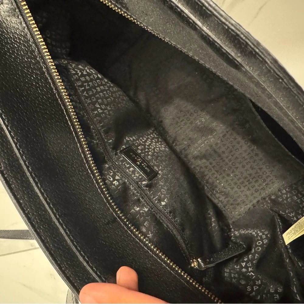 Kate Spade Black Pebbled Leather Handbag - Picture 2 of 3